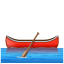 Emoji de canoa U+1F6F6