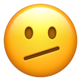 Emoji com boca torta U+1FAE4