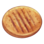 Emoji pão achatado U+1FAD3