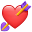 Emoji coração flechado U+1F498