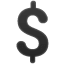 Emoji de dólar U+1F4B2