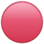 Emoji de círculo vermelho U+1F534