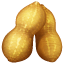Emoji de amendoim U+1F95C
