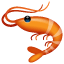 Emoji de camarão U+1F990