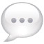 Emoji balão de diálogo U+1F4AC