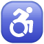 Whatsapp cadeira de rodas U+267F